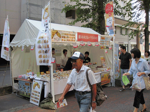 北の恵み食べマルシェ2012　スイーツ小路　ガレレーアのイベント出店