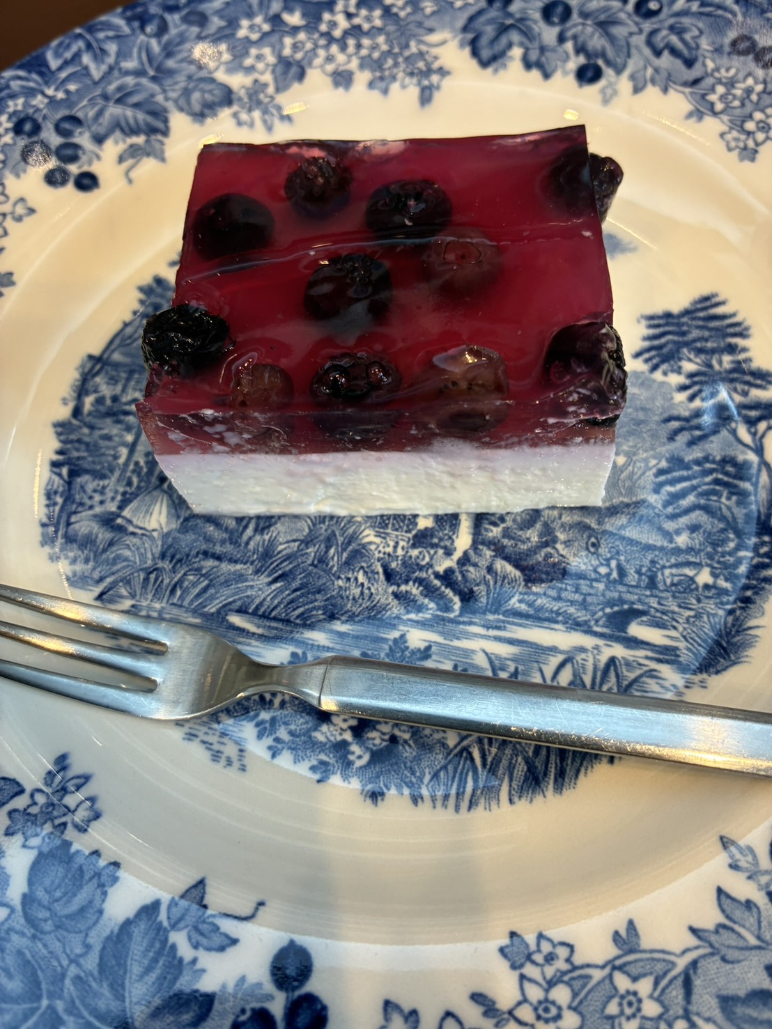 ブルーベリークリームチーズケーキ