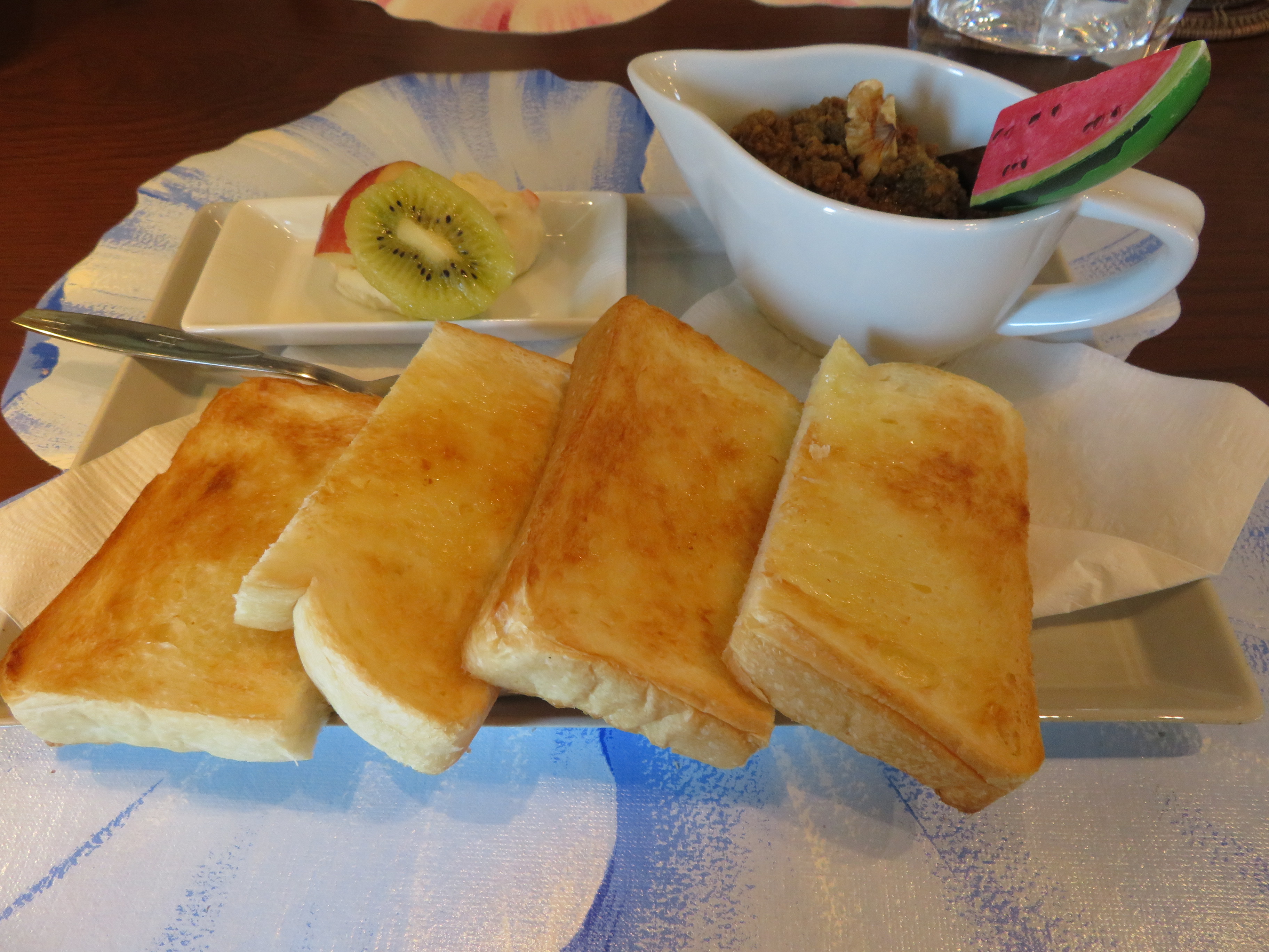 ドライカレートースト